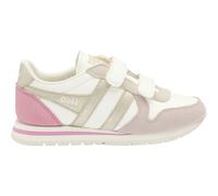 Gola Daytona Quadrant Strap Sneaker Kids off white/peony/gold/fluro pink (XK) 11,5