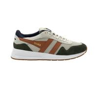 Gola - Delta - Sneaker, Gr. 41 UK 7, braun (Off-White/DarkKhaki/MoodyOrange)