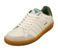 Gola Sneaker Eagle 86 Damen Offwhite/Immergrün/Gum Größe 39