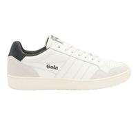 Gola Eagle CMB530 Herren Klassische Sneaker aus Leder, Weiß (Off White/Black), Gr. 43