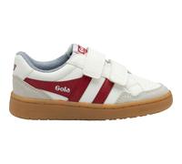 Gola Eagle Strap Sneaker Kids white/deep red/air/gum (WA) 11,5K