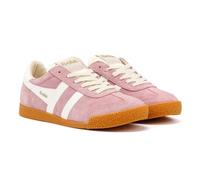 Gola Sneaker Elan 2025 Damen Wildleder Rosa/Weiß Größe 39