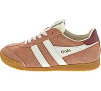 Gola Sneaker Elan Flach Damen Terrakottarot/Weiß/Dunkelrot Größe 40