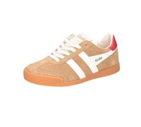 Gola Sneaker Elan caramelbraun/weiss/dunkelrot Damen, Größe Euro (US) 42 (11)