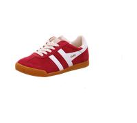 Gola Elan CLB538 Damen Klassische Sneaker aus Veloursleder, Rot/Weiß (Deep Red/White), Gr. 41
