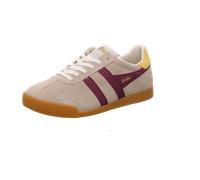 Gola Elan Schuhe Sneakers beige rot Damen CLB538 für Damen, beige, Größe 40 EU