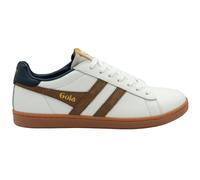 Gola Sneaker Equipe II Leder 2026 weiss/braun/navy Herren, Größe Euro (US) 44 (11)