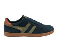 Gola Sneaker Equipe II Suede-Leder navyblau/khakigrün/orange Herren, Größe Euro (US) 44 (11)