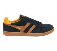 Gola Sneaker Equipe II Suede-Leder 2024 navyblau/braun/gelb Herren, Größe Euro (US) 45 (12)