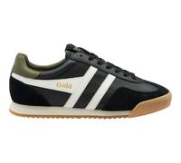 Gola Europa Leather Sneaker Men black/off white/khaki (BW) 9