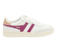 Gola Falcon Fashion Damen-Sneaker in Weiß Kirschrot, Weiß Kirschrot, 37 EU