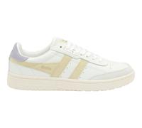 Gola Sneaker Falcon Leder 2024 weiss/gelb/lavendel Damen, Größe Euro (US) 42 (11)