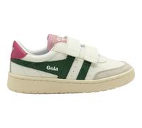 Gola Falcon Strap Sneaker Kids white/evergreen/fuchsia (XN) 10K