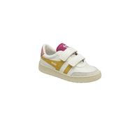Gola Falcon Strap Sneaker Kids white/pollen/coral pink (WY) 33K