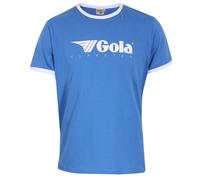 Gola Freizeit-Tshirt Logo Classics Print Ringer (Baumwolle) blau Herren, Größe M