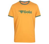 Gola Freizeit-Tshirt Logo Classics Print Ringer (Baumwolle) gelb Herren, Größe XXL