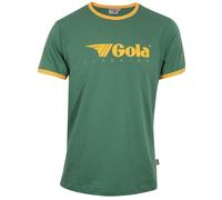 Gola Freizeit-Tshirt Logo Classics Print Ringer (Baumwolle) grün Herren, Größe XXL
