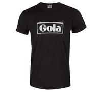 Gola Freizeit-Tshirt Text Box Print (100% Baumwolle) schwarz Herren, Größe XL