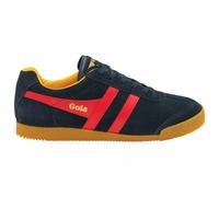 Gola Sneaker Harrier Suede-Leder navyblau/rot/gelb Herren, Größe Euro (US) 47 (14)