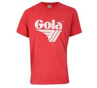 Gola Gola - Logo Print Washed T-Shirt Red T-Shirt rot in XL