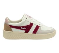 Gola Grandslam Trident Schuhe Sneakers weiß rot CLA415 - Größe 36