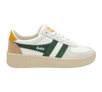 Gola - Women's Grandslam Trident - Sneaker, Gr. 39 UK 6, beige (White/Evergreen/Sun)
