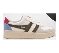 Gola Sneaker Grandslam Trident 2024 weiss/khakigrün/pink Damen, Größe Euro (US) 39 (8)