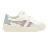 Gola Sneaker Grandslam Trident 2025 (PU,Klettverschluss) weiss/pastelrosa/graublau Kinder, Größe Euro (US) 32 (1)