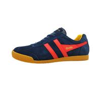 Gola Sneaker Harrier Suede-Leder navyblau/rot/gelb Herren, Größe Euro (US) 43 (10)