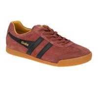 Gola Sneaker Harrier Suede-Leder 2025 ockerrot/schwarz/sonnengelb Herren, Größe Euro (US) 41 (8)