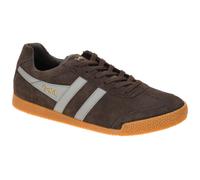 Gola Sneaker Harrier Suede-Leder 2025 mokkabraun/zementgrau Herren, Größe Euro (US) 41 (8)