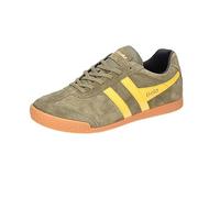 Gola Sneaker Harrier Suede-Leder khakigrün/gelb Herren Größe 41 EU