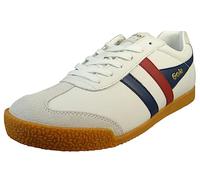Gola - Harrier Leather - Sneaker, Gr. 40, grau (White/Navy/Red)