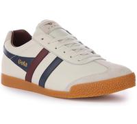 Gola Harrier Leather Sneaker Men off white/navy/burgundy (CE) 45