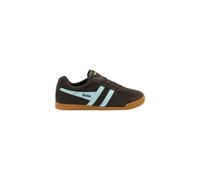 Gola Sneaker Harrier Suede-Leder dunkelbraun/blau Herren, Größe Euro (US) 41 (8)