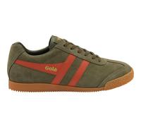Gola Sneaker Harrier Suede-Leder khakigrün/orange spice Herren, Größe Euro (US) 44 (11)