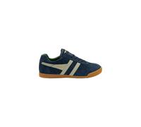 Gola Sneaker Harrier Suede-Leder 2024 navyblau/hellgrau/grün Herren Größe 42 (US 9)