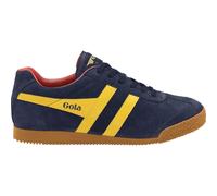 Gola Sneaker Harrier Suede Damen Marineblau/Sonne/Rot Gr. 39 (UK 6)