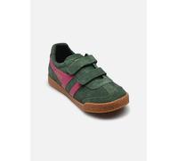 Gola Harrier Strap Sneaker Kids evergreen/fuchsia/black (NK) 11,5K