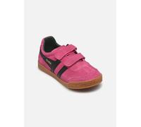 Gola - Kid's Harrier VC - Sneaker, Gr. 34 UK 2, rosa (Fuchsia/Black/Evergreen)