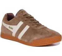 Gola Sneaker Harrier Suede-Leder tabaccobraun/weiss Herren, Größe Euro (US) 44 (11)