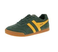 Gola Sneaker Harrier Suede-Leder immergrün/sonnengelb Herren, Größe Euro (US) 45 (12)