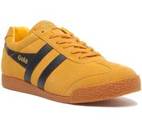 Gola Herren Sneaker Harrier Suede Gr. 46 Orange/Braun (Sun/Navy)