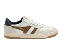 Gola - Hawk - Sneaker, Gr. 41 UK 7, beige (White/Tobacco/Navy)