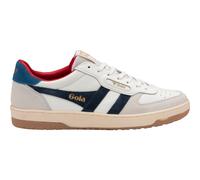 Gola Unisex Hawk Sneaker, White/Navy/Marine Blue, 45 EU