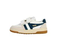 Gola Hawk Strap Sneaker für Kinder, Leder, blau, 33 EU