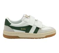 Gola Hawk Strap Sneaker Kids white/dark green (WN) 1