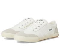 Gola Herren Badminton Sneaker, Off White/Off White/Evergreen, 42 EU