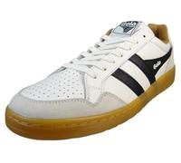Gola Herren Eagle '86 Sneaker, Off White/Evergreen/Black/Gum, 13