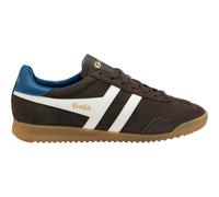 Gola Sneaker Torpedo Wildleder mochabraun/weiss/marineblau Herren, Größe Euro (US) 46 (13)